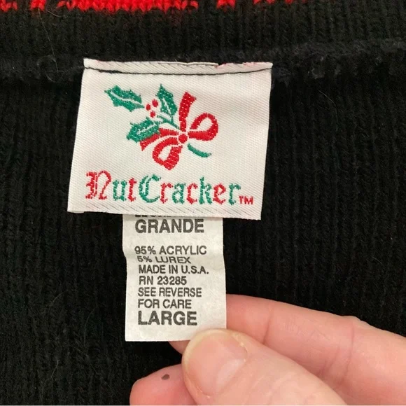 Nutcracker ugly Christmas Sweater size L - Picture 4 of 8